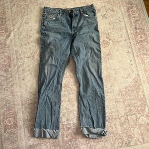 Agolde Straight Leg Jeans
